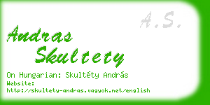 andras skultety business card